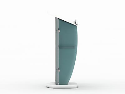 MOD-1549 Trade Show Podium | Counters Pedestals Kiosks & Workstations