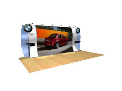 Anna Bella - Perfect 20 Trade Show Displays | Custom Modular Hybrid Displays