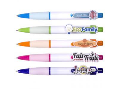 Promotional Giveaway Plastic Pens| Logo Klip Pen