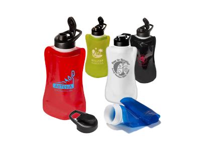 Promotional Giveaway Drinkware | Wide-Mouth Flip-Top Flexi Bottle