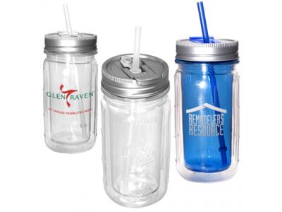 Promotional Giveaway Drinkware | Cool Gear Mason Jar Water Bottle