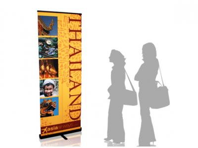  Quickscreen 33.5 in Retractable Banner Stands | Banner Stands 