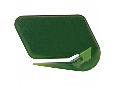 Promotional Giveaway Office | Letter Opener Transparent Green