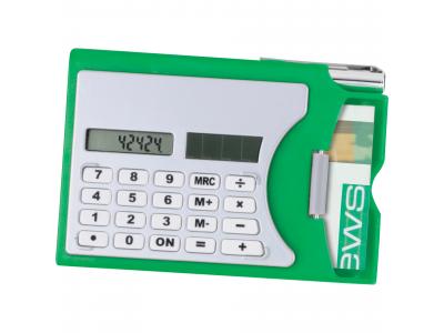 Promotional Giveaway Technology | Calculator & Business Card Holder