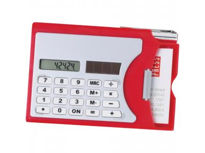 Promotional Giveaway Technology | Calculator & Business Card Holder