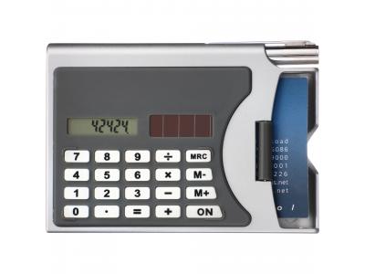 Promotional Giveaway Technology | Calculator & Business Card Holder