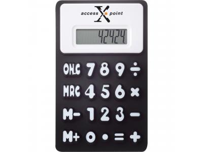 Promotional Giveaway Technology | The Flex Calculator Black