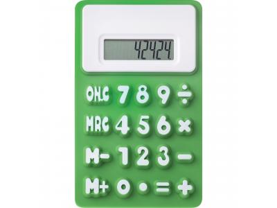 Promotional Giveaway Technology | The Flex Calculator Green
