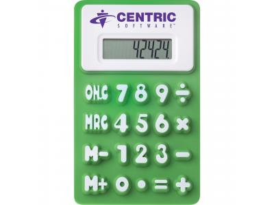 Promotional Giveaway Technology | The Flex Calculator Green