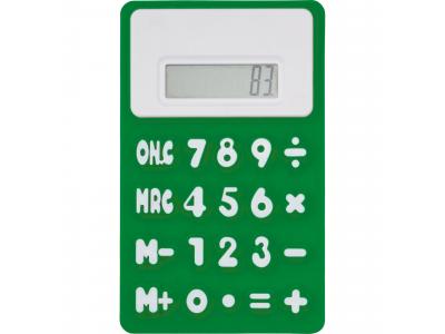 Promotional Giveaway Technology | The Flex Calculator Kelly Green