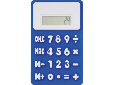 Promotional Giveaway Technology | The Flex Calculator Royal Blue