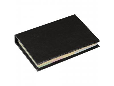 Promotional Giveaway Office | Lil Sticky Notes Book Black