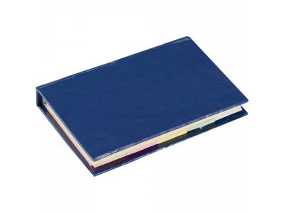Promotional Giveaway Office | Lil Sticky Notes Book Royal Blue