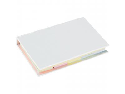 Promotional Giveaway Office | Lil Sticky Notes Book White
