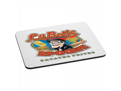 Promotional Giveaway Office | 1/4" Rectangular Rubber Mouse Pad White