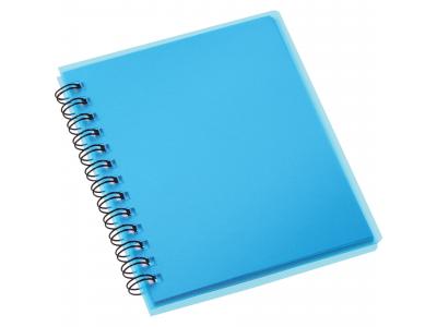 Promotional Giveaway Office | The Duke Spiral Notebook Translucent Blue