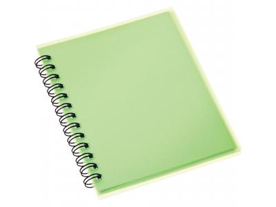 Promotional Giveaway Office | The Duke Spiral Notebook Translucent Green