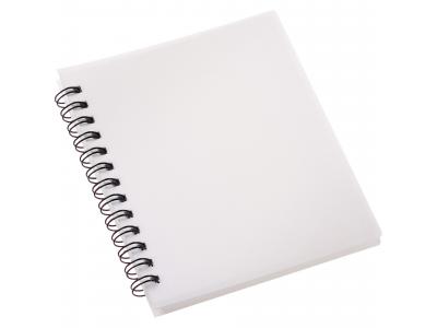 Promotional Giveaway Office | The Duke Spiral Notebook White