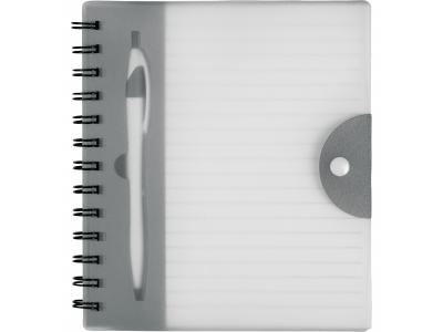 Promotional Giveaway Office | The Hideaway Notebook Translucent Black