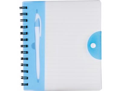 Promotional Giveaway Office | The Hideaway Notebook Translucent Blue