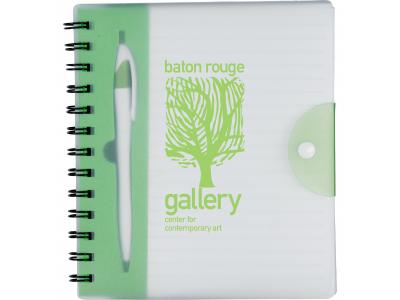 Promotional Giveaway Office | The Hideaway Notebook Translucent Green