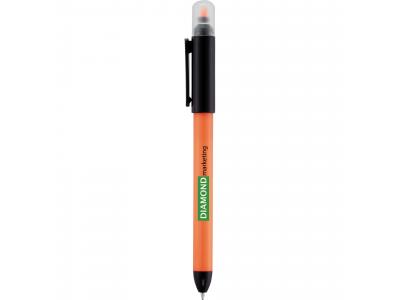 Promotional Giveaway Writing Instruments | The Double-Trouble Pen-Highlighter Or