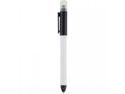 Promotional Giveaway Writing Instruments | The Double-Trouble Pen-Highlighter Wh