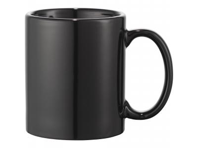 Promotional Giveaway Drinkware | Bounty 11-Oz. Ceramic Mug Black