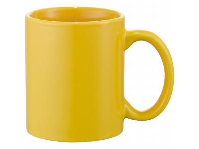 Promotional Giveaway Drinkware | Bounty 11-Oz. Ceramic Mug Yellow