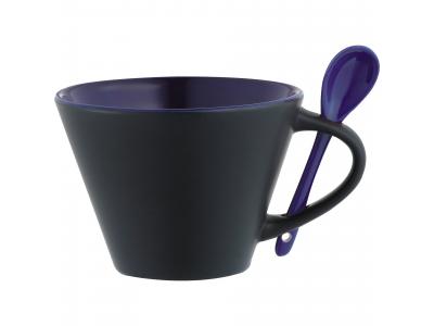 Promotional Giveaway Drinkware | Rancho 16-Oz. Mug With Spoon