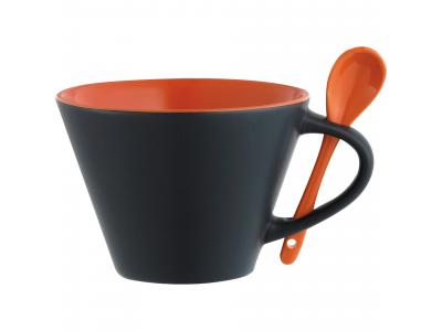 Promotional Giveaway Drinkware | Rancho 16-Oz. Mug With Spoon  