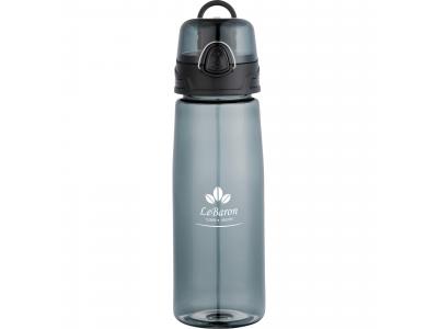 Promotional Giveaway Drinkware | Capri 25-Oz. Tritan Sports Bottle Trans Black