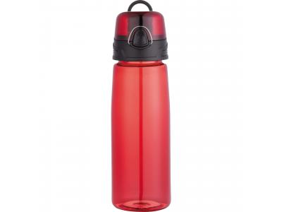 Promotional Giveaway Drinkware | Capri 25-Oz. Tritan Sports Bottle Trans Red