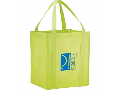 Promotional Giveaway Bags | The Hercules Grocery Tote Lime Green