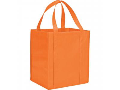 Promotional Giveaway Bags | The Hercules Grocery Tote Orange