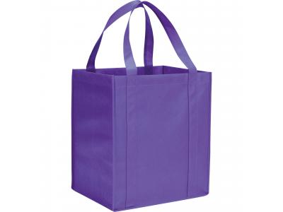 Promotional Giveaway Bags | The Hercules Grocery Tote Purple