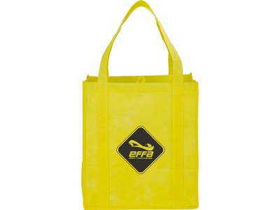 Promotional Giveaway Bags | The Hercules Grocery Tote Yellow