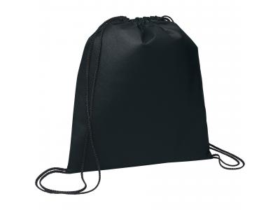 Promotional Giveaway Bags | The Evergreen Drawstring Cinch Backpack Process Blk