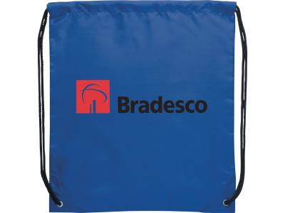 Promotional Giveaway Bags | The Oriole Drawstring Cinch Backpack Blue