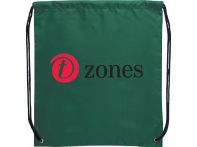 Promotional Giveaway Bags | The Oriole Drawstring Cinch Backpack Green