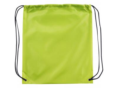 Promotional Giveaway Bags | The Oriole Drawstring Cinch Backpack Lime Green