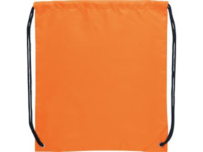 Promotional Giveaway Bags | The Oriole Drawstring Cinch Backpack Orange