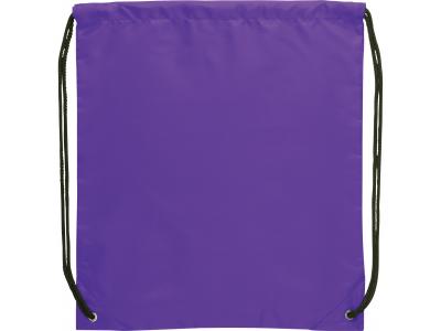 Promotional Giveaway Bags | The Oriole Drawstring Cinch Backpack Purple