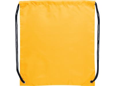 Promotional Giveaway Bags | The Oriole Drawstring Cinch Backpack Yellow