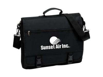 Promotional Giveaway Bags | The Mariner Business Briefcase Black