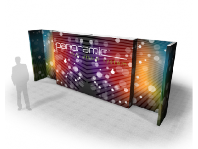 Panoramic Wall 20C | Trade Show Displays