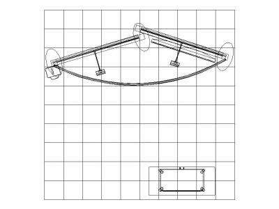 Eco-1054 Hybrid S| Eco Smart Hybrid Display Plan View