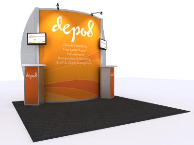 VK-2934 20 Ft Visionary Designs | Trade Show Displays