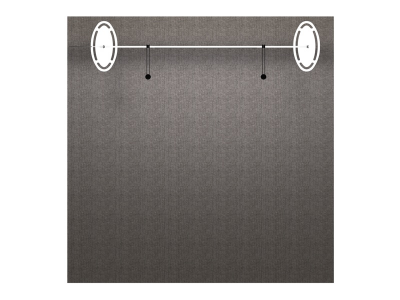 VK-1203 Sacagawea Tension Fabric Displays | Trade Show Displays