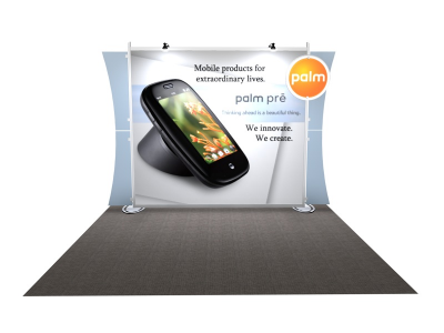 VK-1218 Sacagawea Tension Fabric Displays | Trade Show Displays